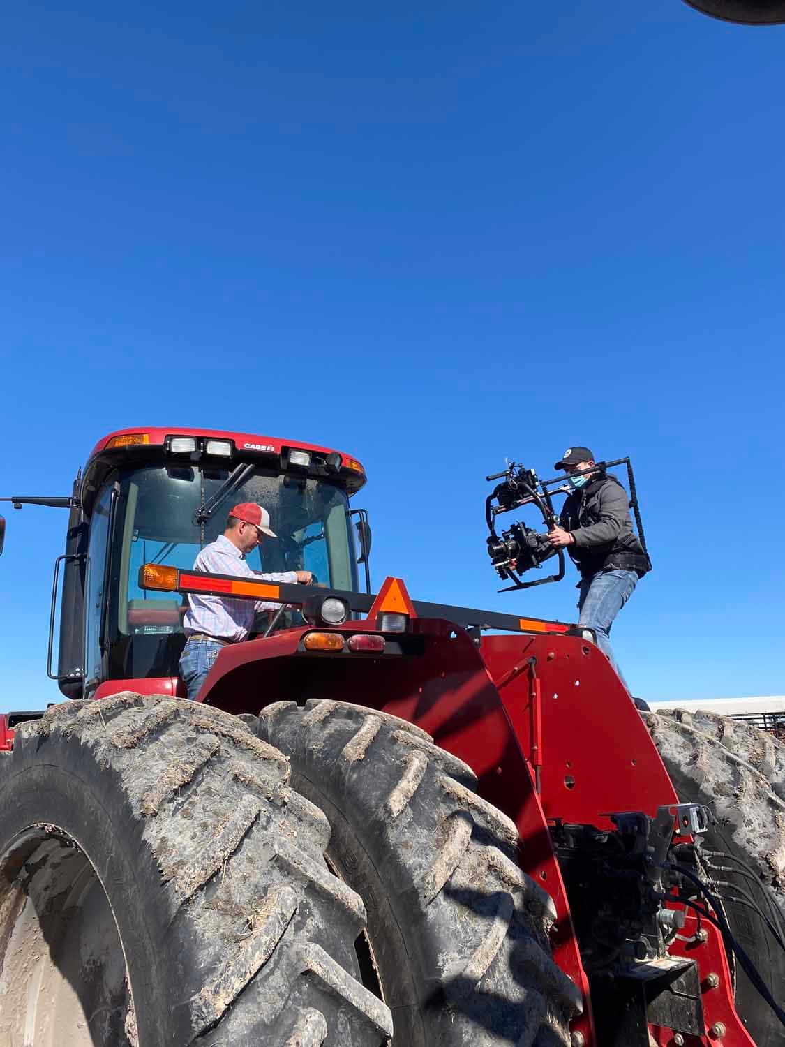 DP shooting on a farm location
